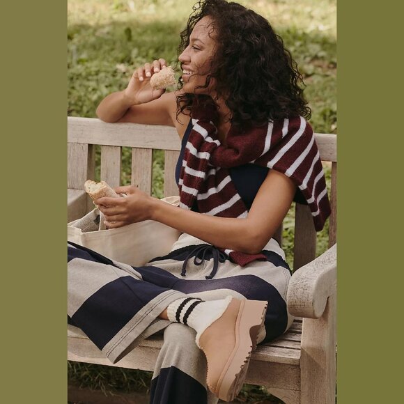 NEW UGG Sizes 7, 8 Women's New Heights Cozy Clogs - Chestnut - Picture 4 of 4